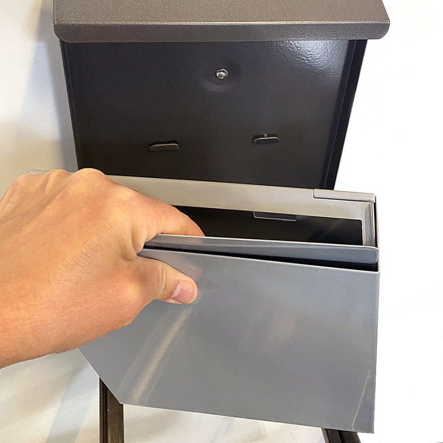 Askeb&aelig;ger Buet med Infoplade - A4