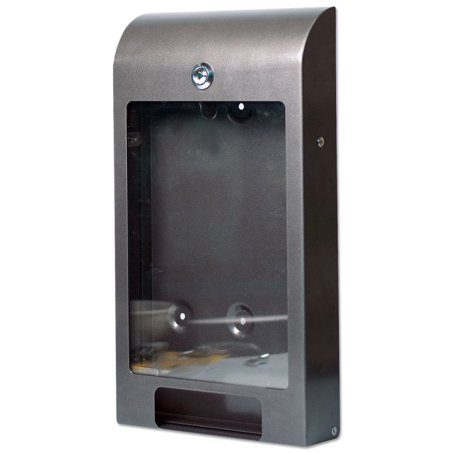 Hundepose dispenser med A4 infodisplay - gr&aring;