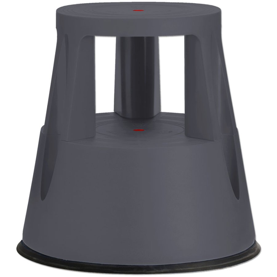 Elefantfod skammel i plast - Antracit