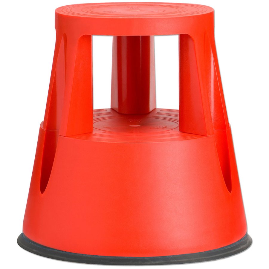 Elefantfod skammel i plast - R&oslash;d