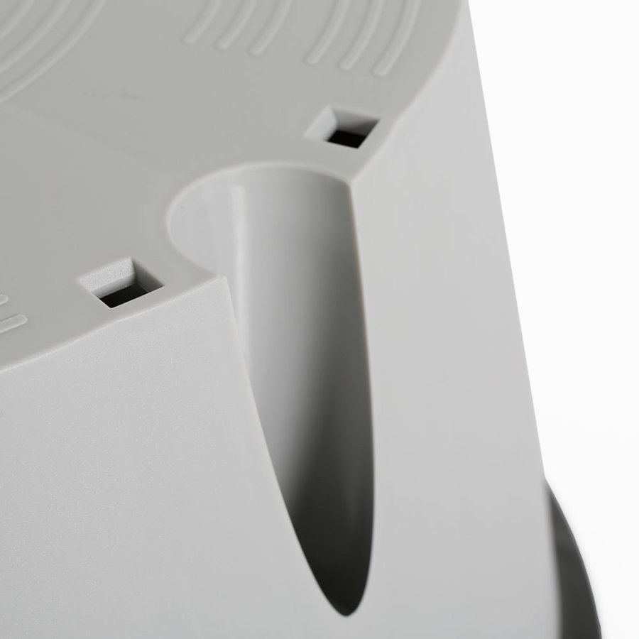 Elefantfod skammel i plast - Lysgr&aring;