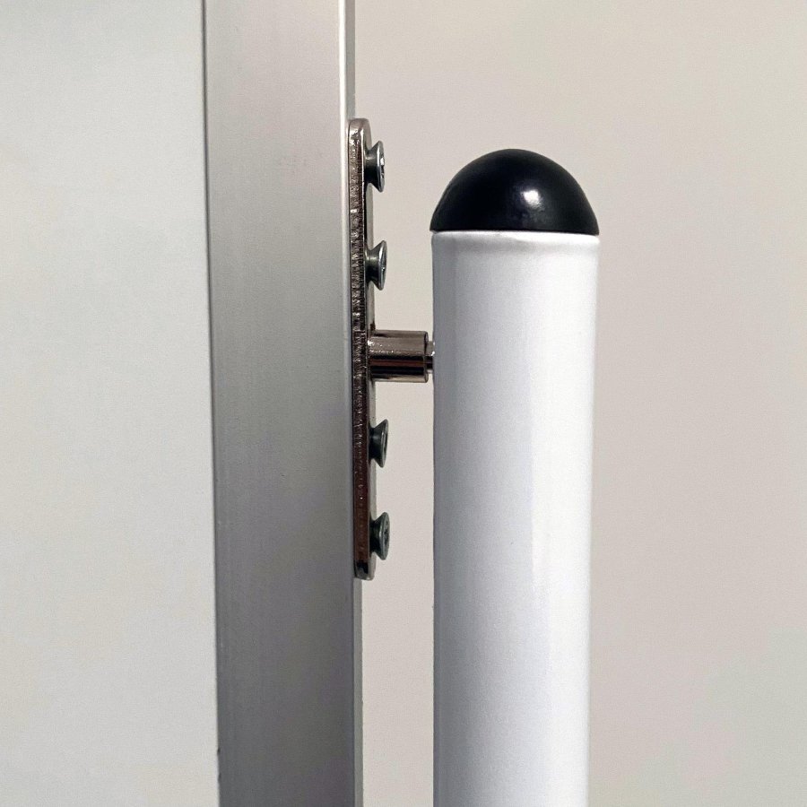 Inspire Pivot Svingtavle - Mobilt vendbart whiteboard, 120x150 cm