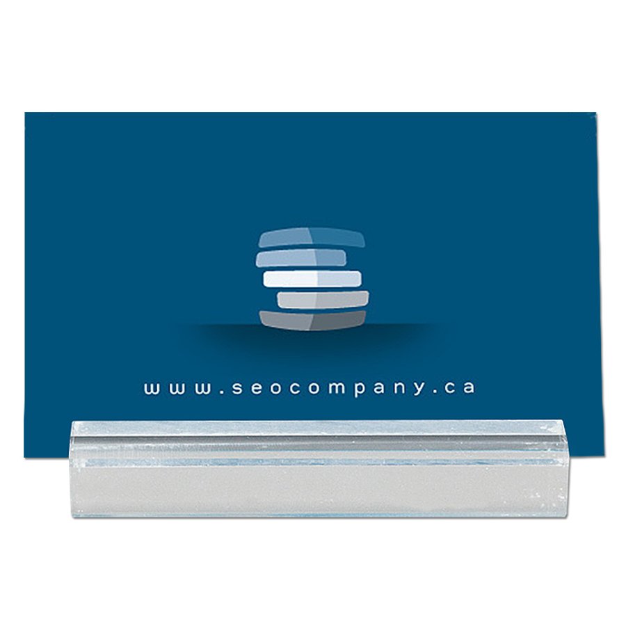 Visitkortholder Blok, 7,6 cm lang