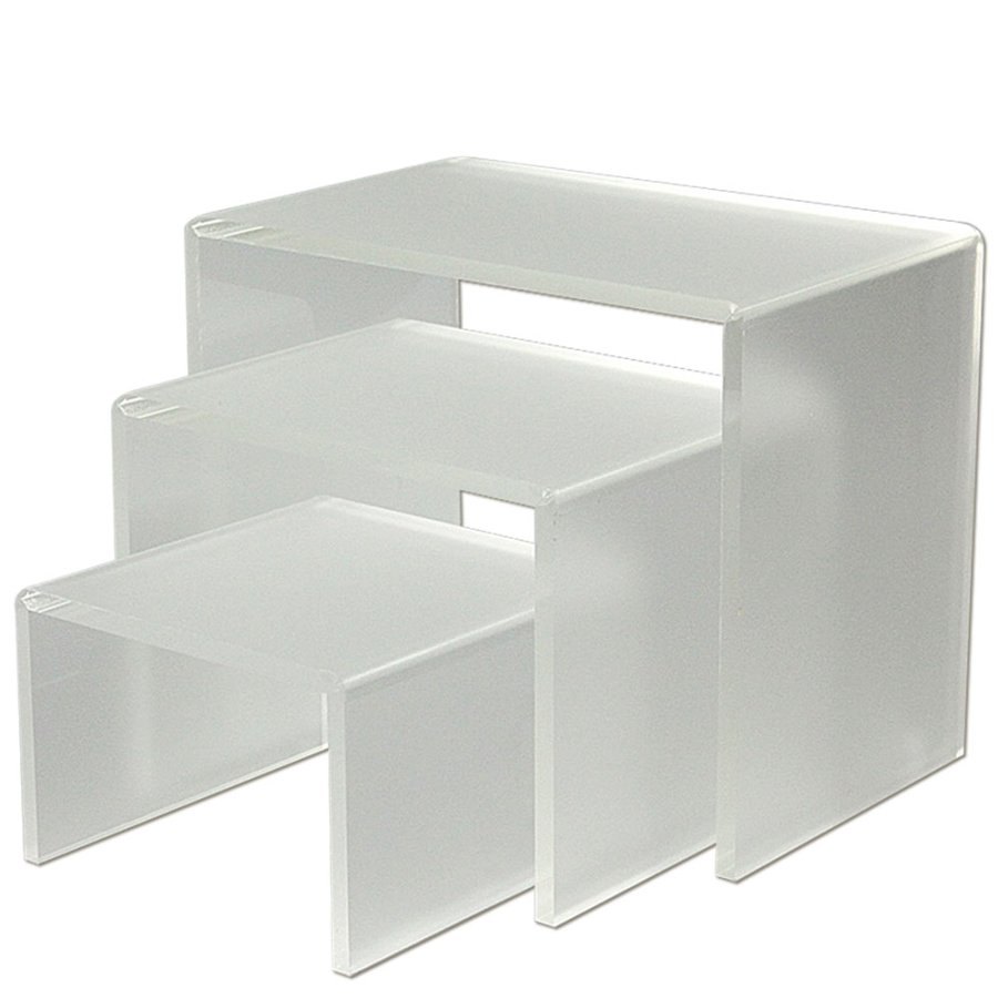 Nesting Shelves - 3 Stk - Frosted