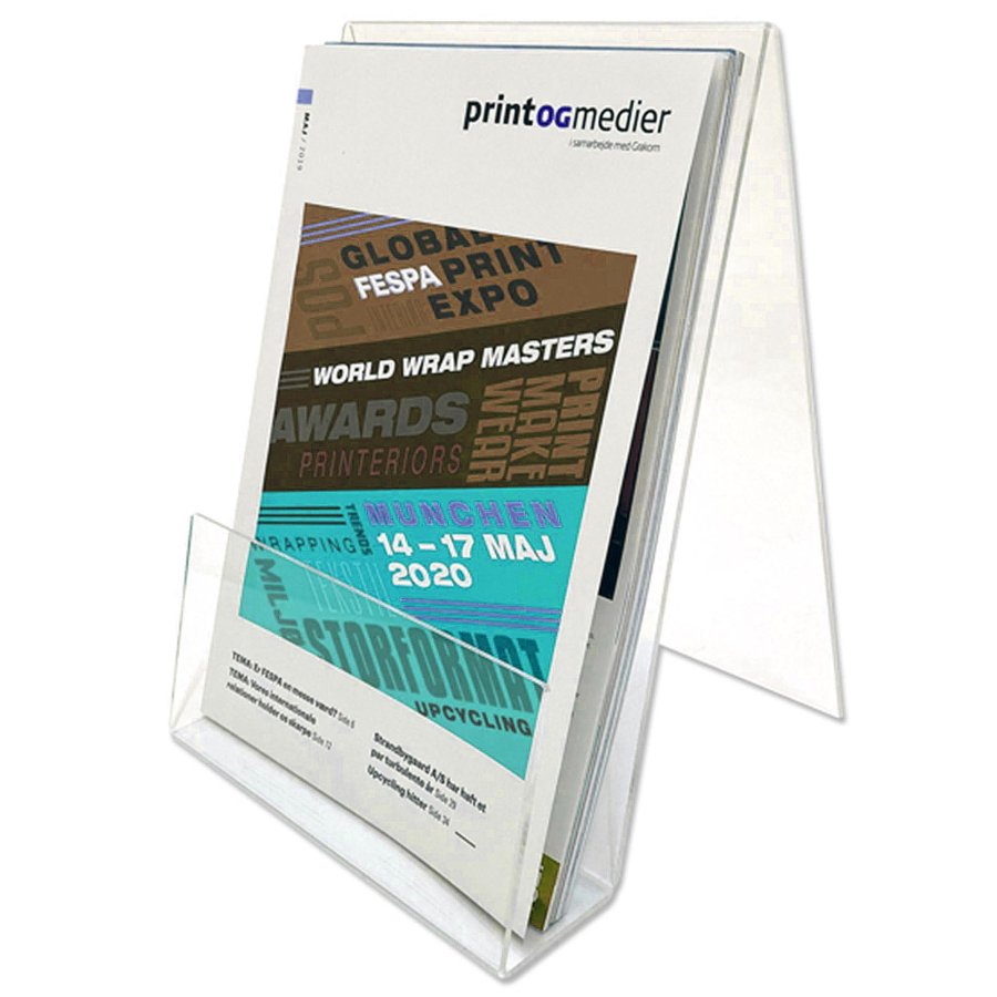 Book Display - A5 vertikal (Bogst&oslash;tte)