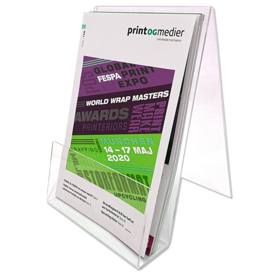 Book Display - A4 vertikal (Bogst&oslash;tte)