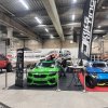 Afsp&aelig;rringsstander, 1 stk, metal, 3 m b&aring;nd, S&oslash;lv stolpe, sort b&aring;nd #8