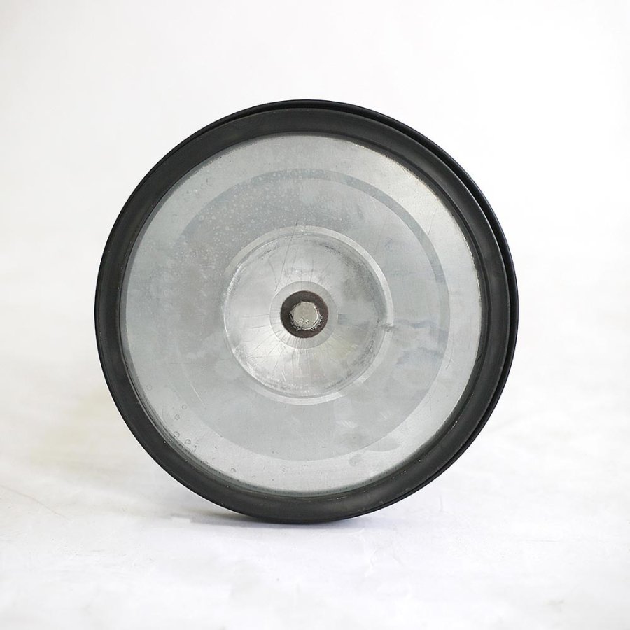 Guld Afsp&aelig;rringsstolpe - 1 Stander med 3 meter r&oslash;dt b&aring;nd