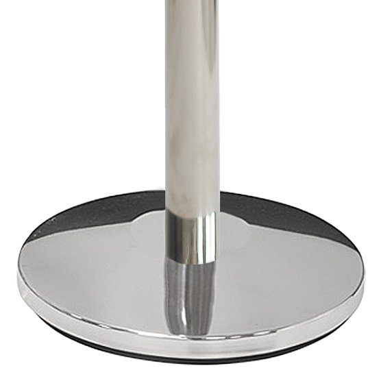 VIP afsp&aelig;rringsstolpe til reb - S&oslash;lv