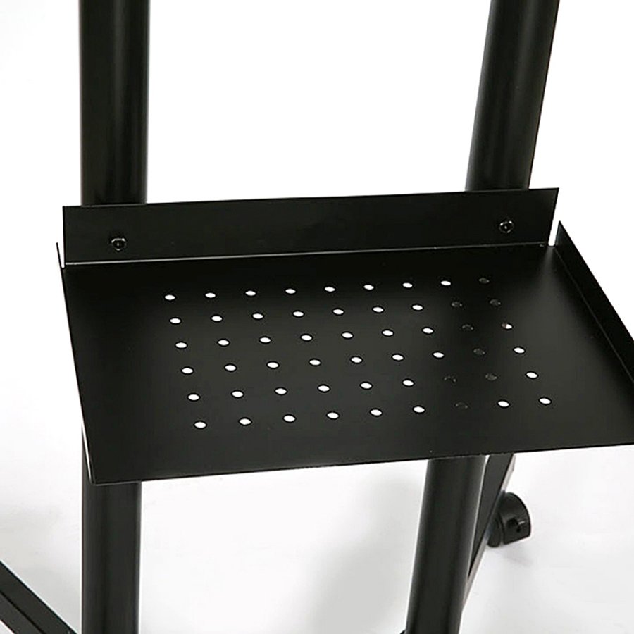 TV Stander med hjul og hylde 30-50