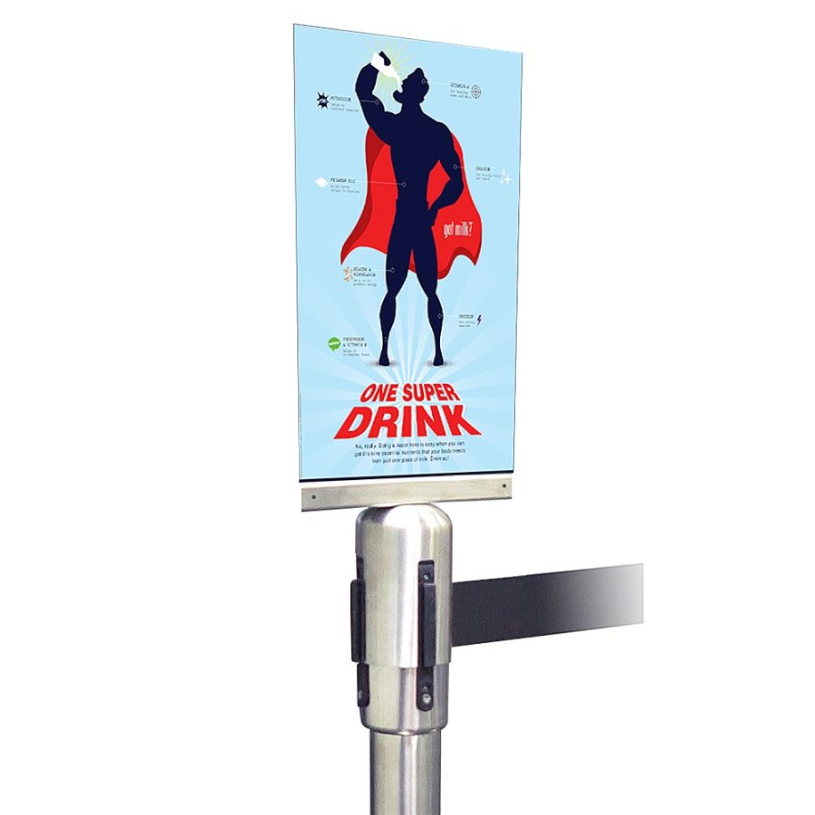 Forbinder til b&aelig;lte system, Crowd Barrier, S&oslash;lv