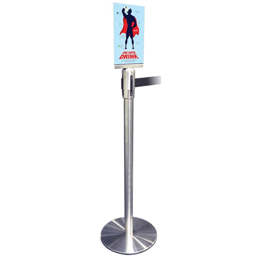 Forbinder til b&aelig;lte system, Crowd Barrier, S&oslash;lv