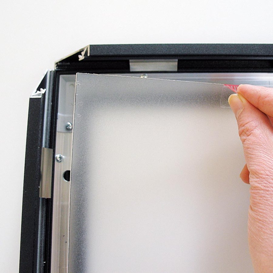 Crown LED Out Box, enkeltsidet, 50x70 cm