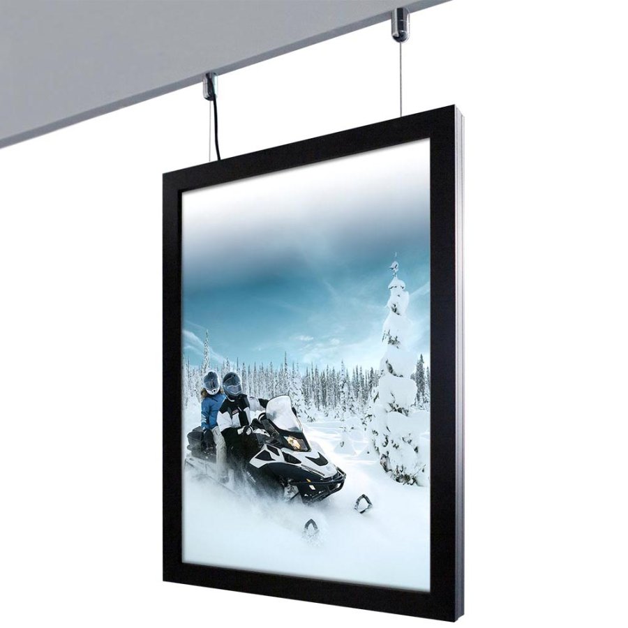 Crown LED Out Box Dobbeltsidet - A4