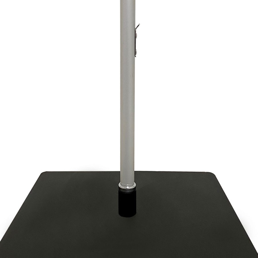 Beachflag, Outdoor Bow Flag, alu pole, Large (uden fod og flag)