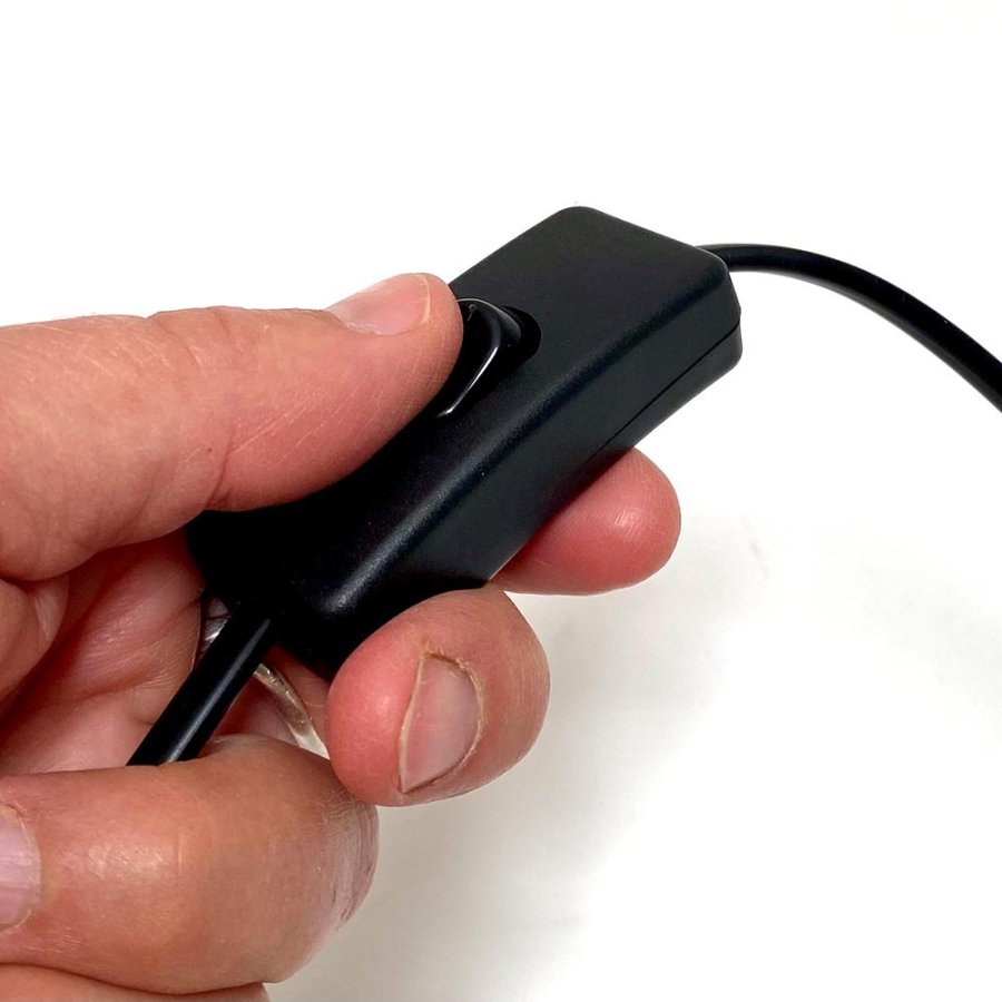 LED Spot Round, s&oslash;lv, 10 watt, til Roll-up