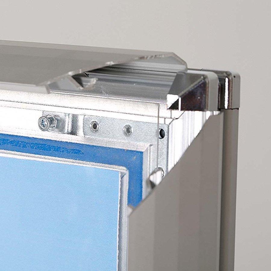 Frontplade til Wind-Line Basic gadeskilt 44mm (G) 50x70cm