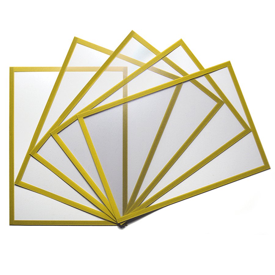 Magnetrammer - A4 - Gul