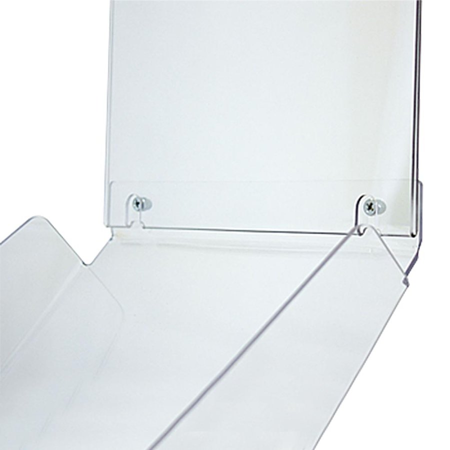 Expo Brochurestander med A4 infoholder horisontal - A4 - 21x29.7 cm