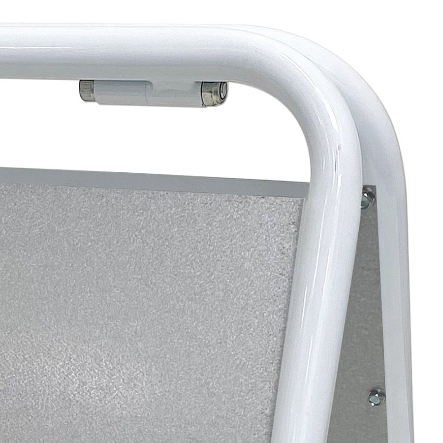 Expo Sign Gadeskilt, A3 hvid, til folie - alu plade