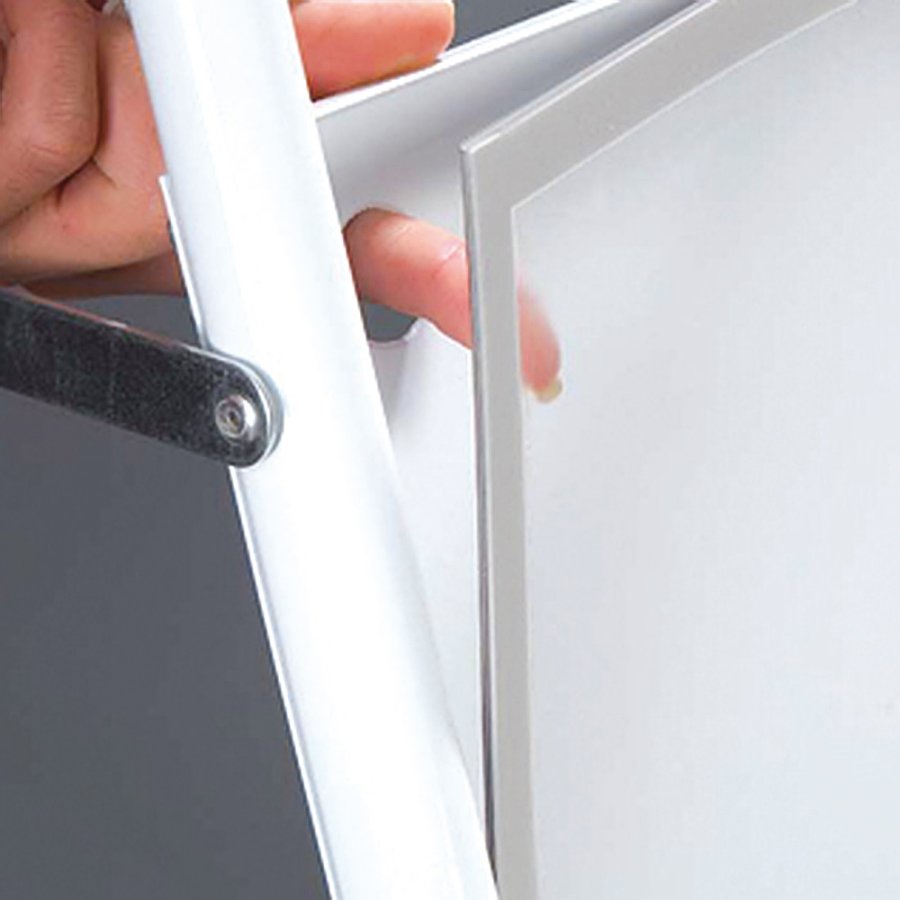 Expo Sign Standard Gadeskilt - 50x70 cm - hvid