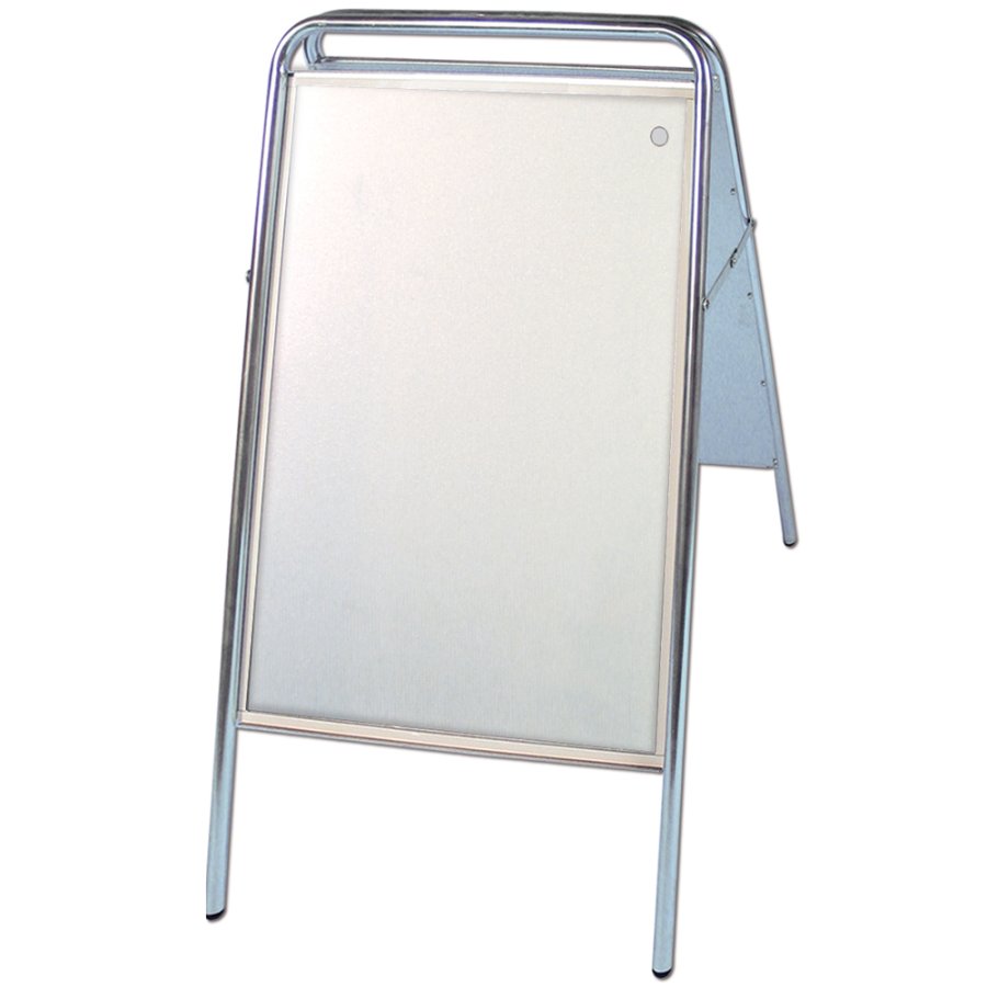 Expo Sign Standard Gadeskilt - A1 - s&oslash;lv