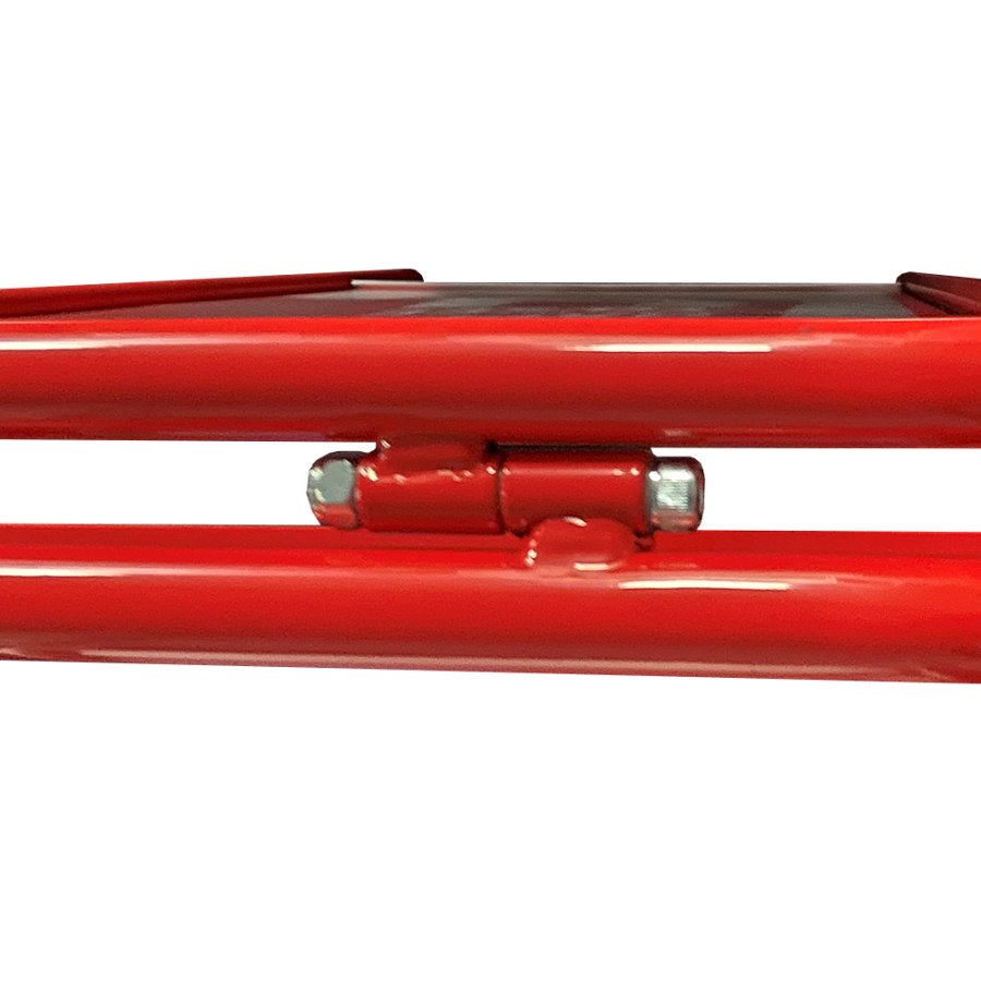 Expo Sign Gadeskilt med logoplade - A1 - r&oslash;d