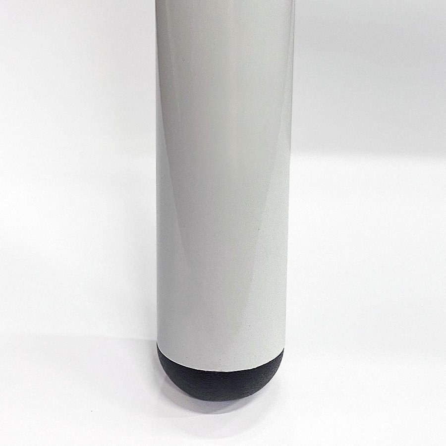 Expo Gotik Lux Gadeskilt med logoplade - 70x100 cm - hvid