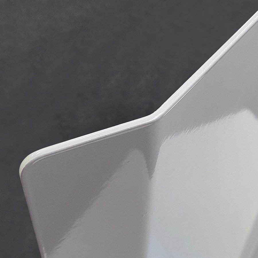 Outdoor Spin-Sign Gadeskilt - 40x79 cm - hvid