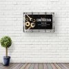 Bannerdisplay, udend&oslash;rs, v&aelig;gmonteret, Banner Tube Wall Frame, alur&oslash;r 0, 3 mm &Oslash; 48 mm, 100 x 50 cm #15