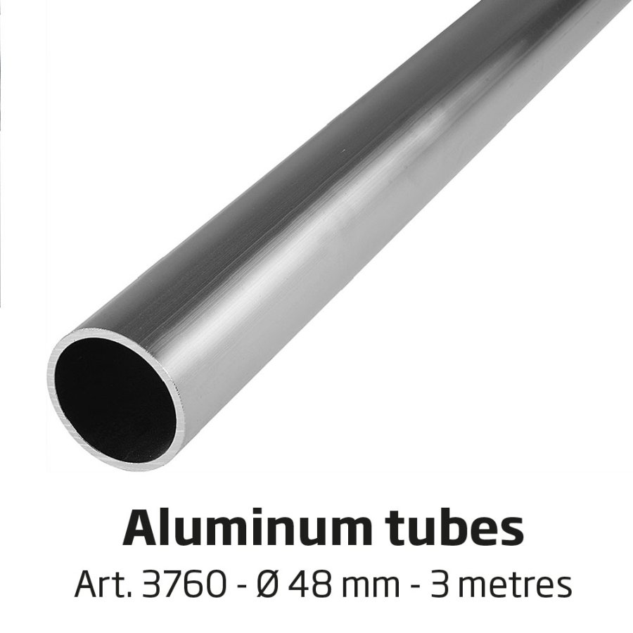 Bannerdisplay, udend&oslash;rs, Banner Tube Freestanding, alur&oslash;r 0, 3 mm &Oslash; 48 mm, 100 x 50 cm
