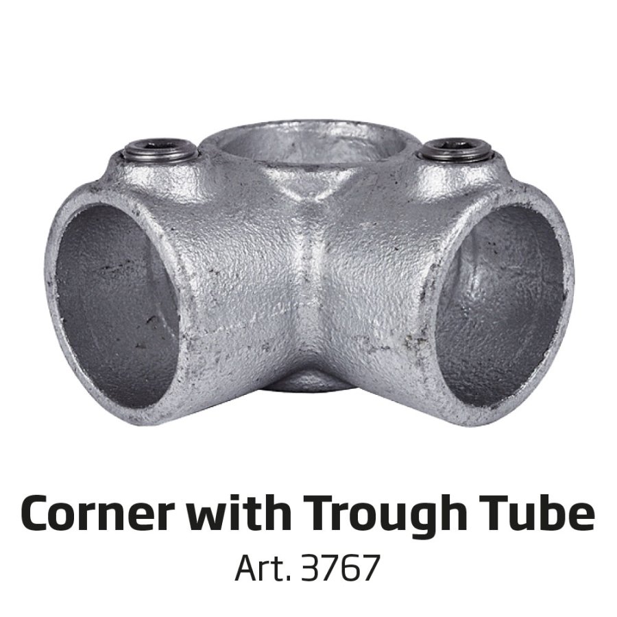 Bannerdisplay, udend&oslash;rs, Banner Tube Freestanding, alur&oslash;r 0, 3 mm &Oslash; 48 mm, 100 x 50 cm