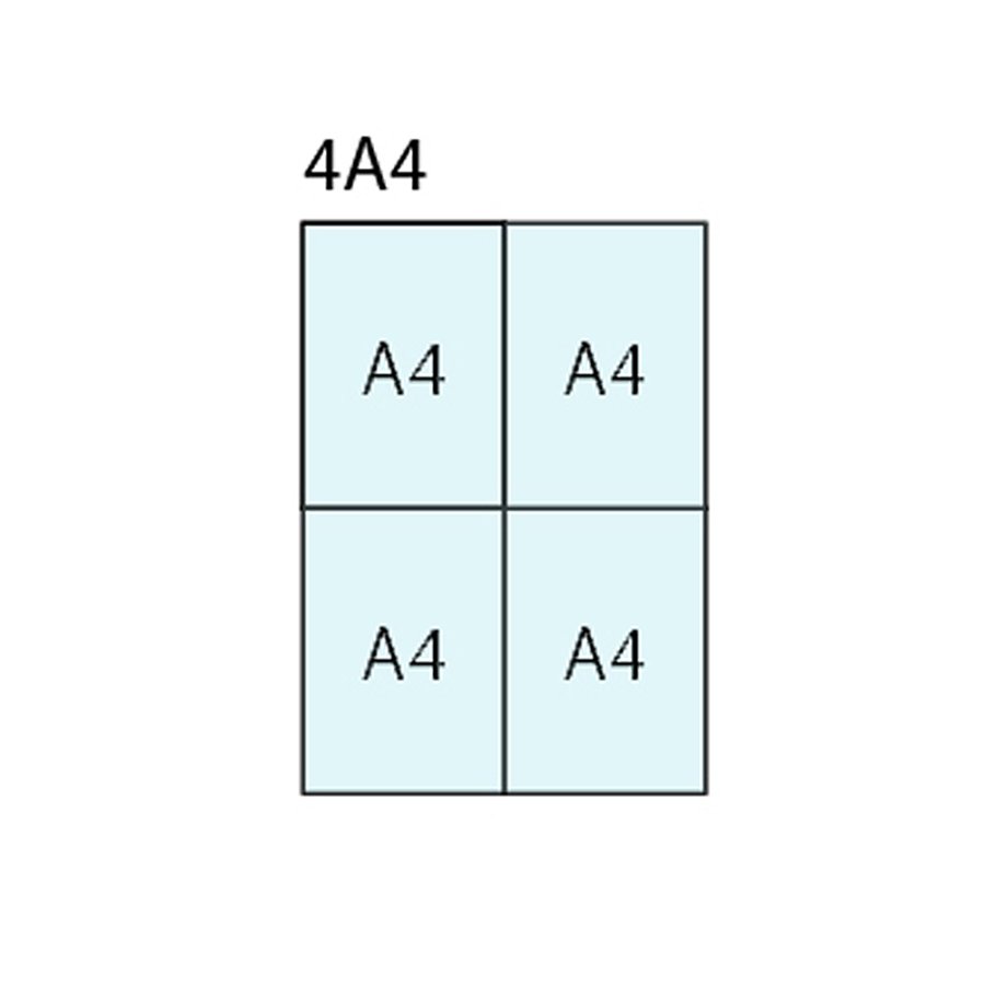Infobox med magnetlukning, 4 x A4, D27 mm, alu/s&oslash;lv